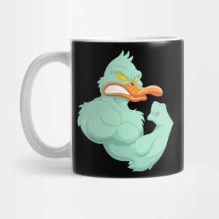 Duck Mascot muscle Mug